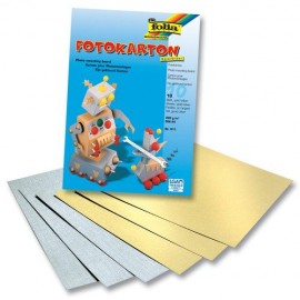 Carton A4 Auriu și Argintiu 300g Folia - imagine 2