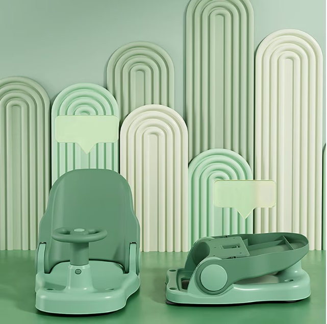 Scaun baie Little Mom Driver cu volan, 3 pozitii - imagine 5