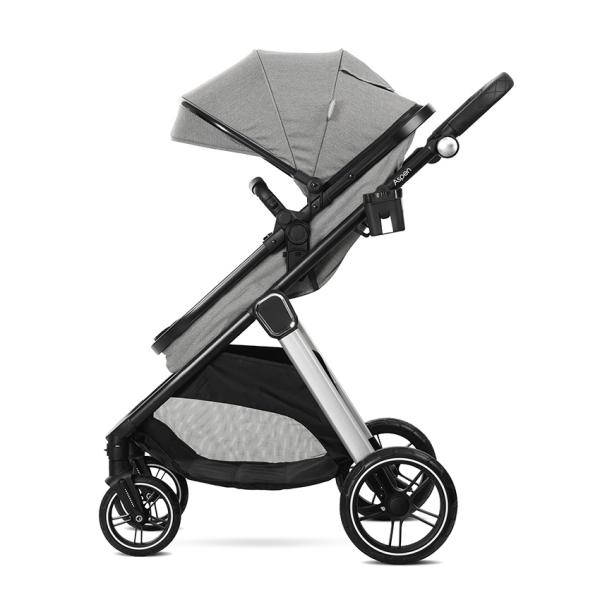 Carucior 3 in 1 Lorelli Aspen Gri - Set Complet - imagine 5