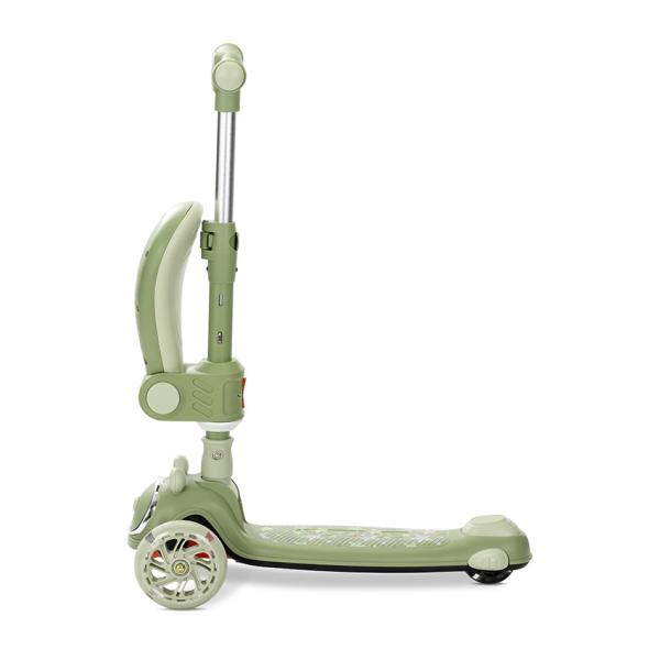 Lorelli Swiftie Green - Trotineta cu LED si Muzica - imagine 4