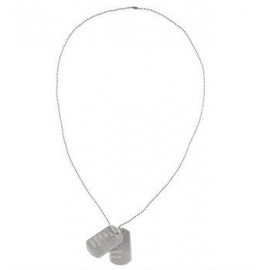 Colier Dog Tag Widmann Italia - Accesoriu Carnaval