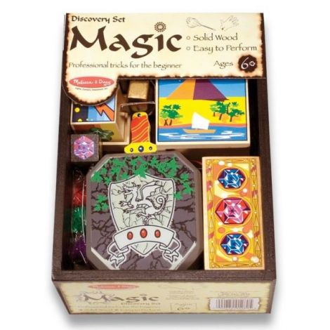 Set Magie Melissa & Doug - Jucărie Lemn Incepători - imagine 2