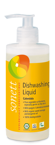 Detergent Vase Sonett Galbenele 300ml Ecologic