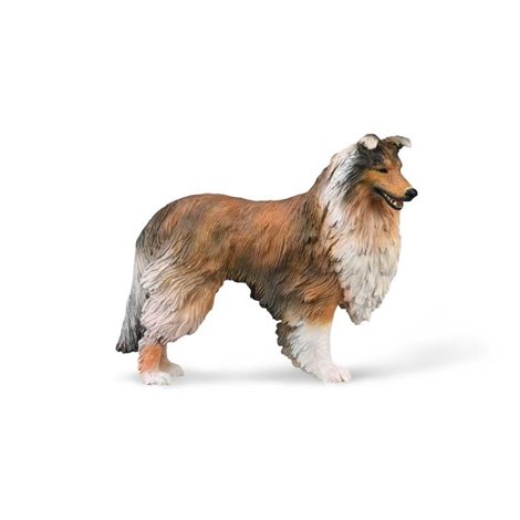 Figurina Collie Sarmos Collecta Pictată Manual