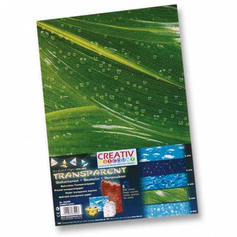 Set 5 coli hartie transparenta Folia