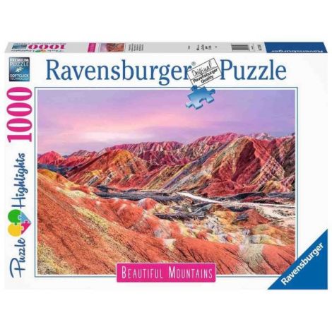 Puzzle Munti Curcubeu 1000 Piese Ravensburger - imagine 2