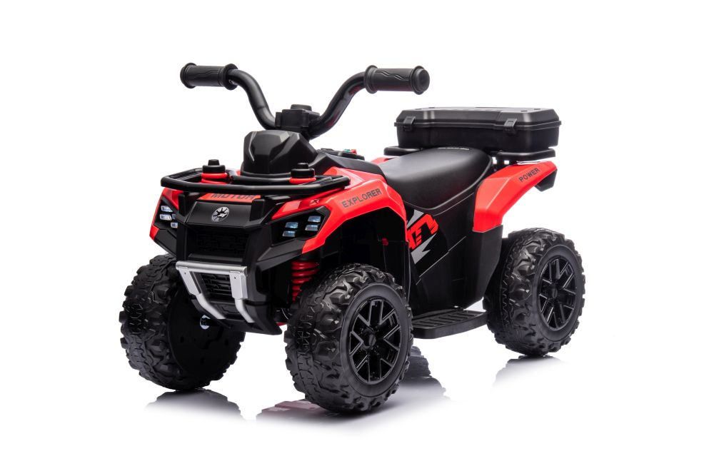ATV Electric Leantoys GTS1155 Red Copii - imagine 4