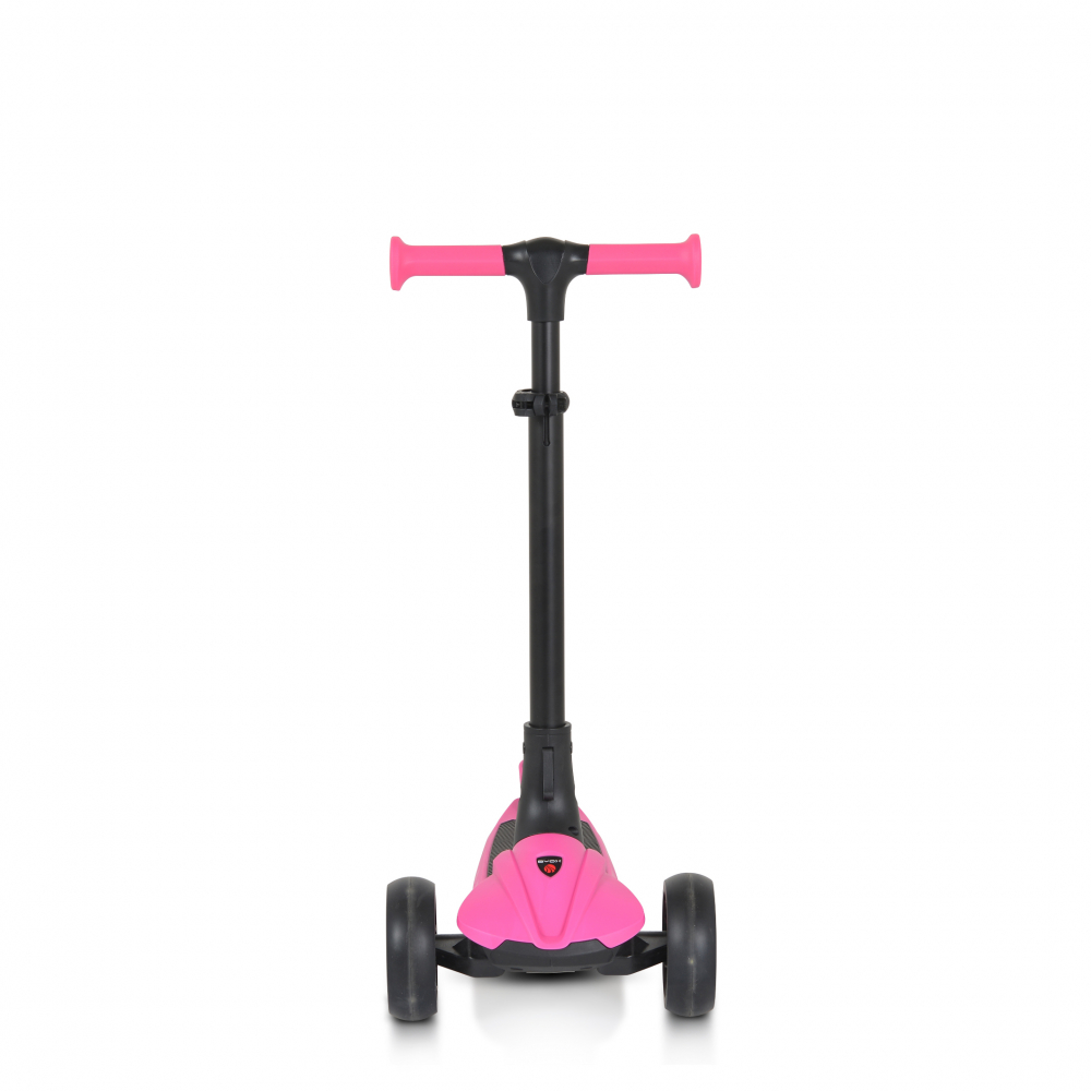 Trotineta Byox Bolt Pink Pliabila, LED, 3 Ani+ - imagine 4