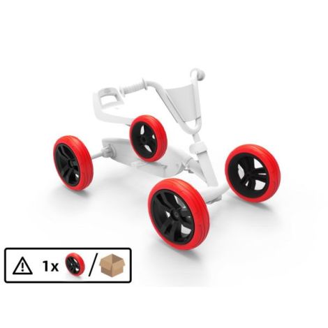Roata Berg Toys Buzzy Red-Black - Înlocuire Rapidă