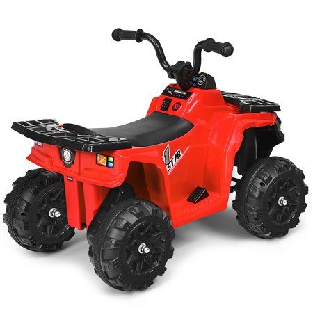 ATV Electric Nichiduta Racer 1 Red 6V cu MP3 - imagine 3