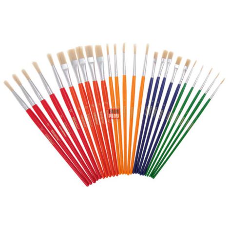 Set 25 Pensule Asortate Moje Bambino