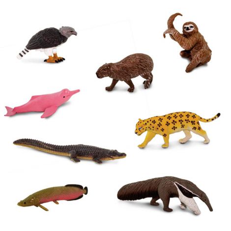 Safari Ltd - Animale America de Sud Tub Figurine - imagine 2