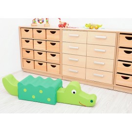Taburet Senzorial Crocodil Moje Bambino - imagine 3