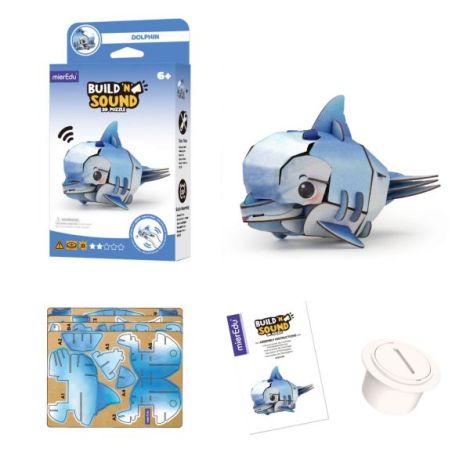 Puzzle 3D Delfin cu Sunete Mieredu - imagine 4