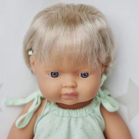Păpușă Miniland cu Aparat Auditiv, 38 cm - imagine 5