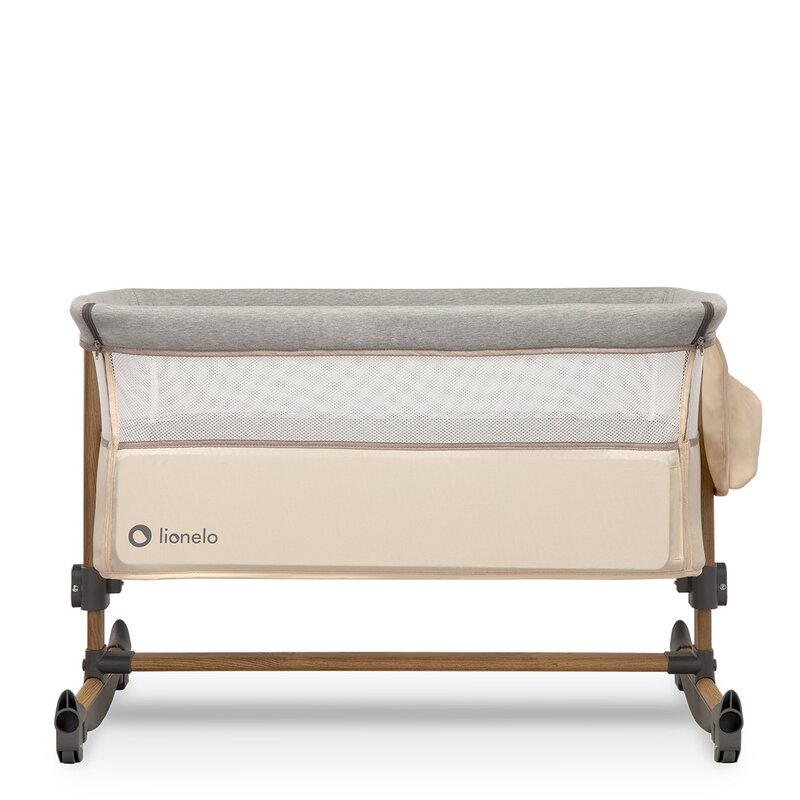 Patut Co-Sleeper Balansare Lionelo Leonie Beige - imagine 9