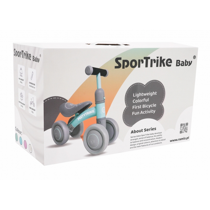 SporTrike Ride-On Albastru - Pentru Învățarea Echilibrului - imagine 3