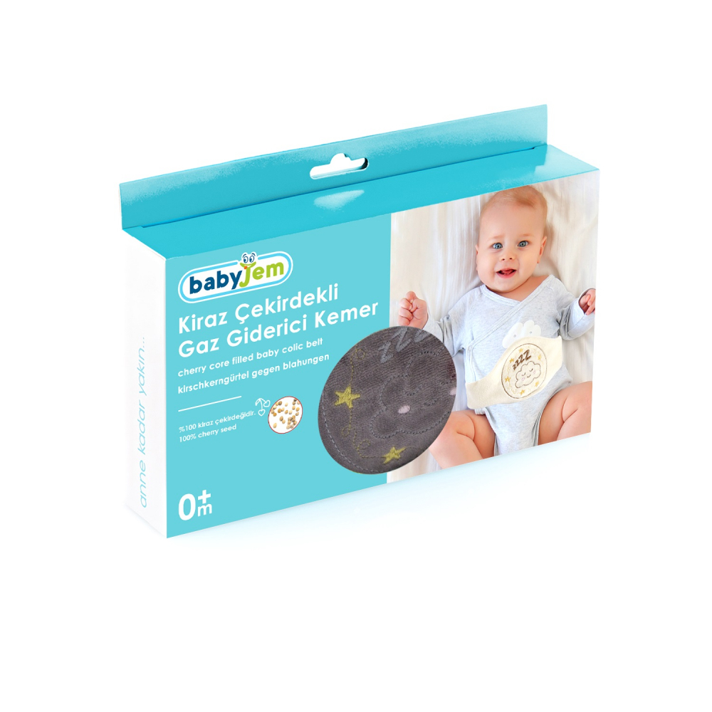 Centura Anticolici Babyjem Sleepy Cloud - imagine 5
