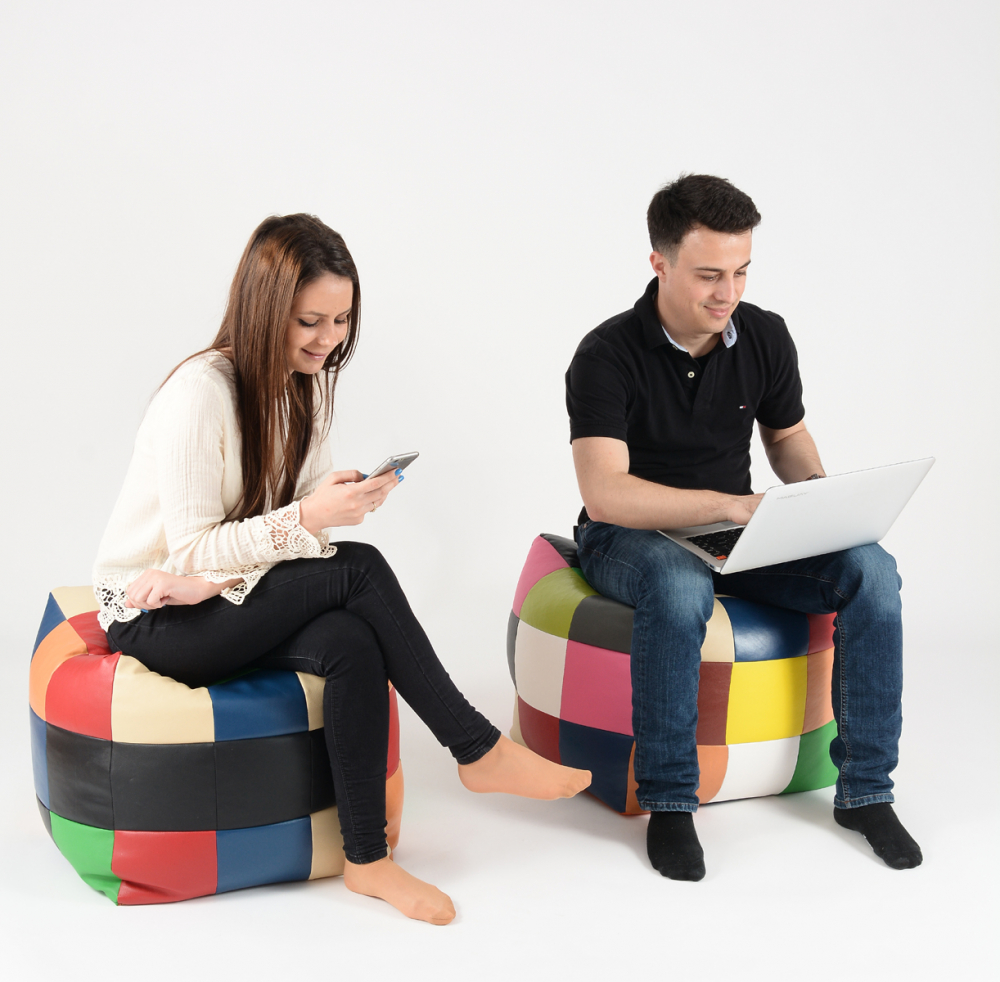 Fotoliu Cub XL Pufrelax - Confort și Design Smarald