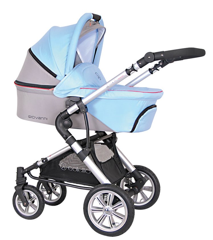 Carucior Coletto Giovanni 2in1, Blue - imagine 2