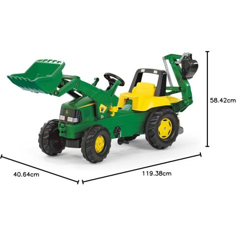 Buldoexcavator John Deere - Joc Realist 3-8 Ani - imagine 8
