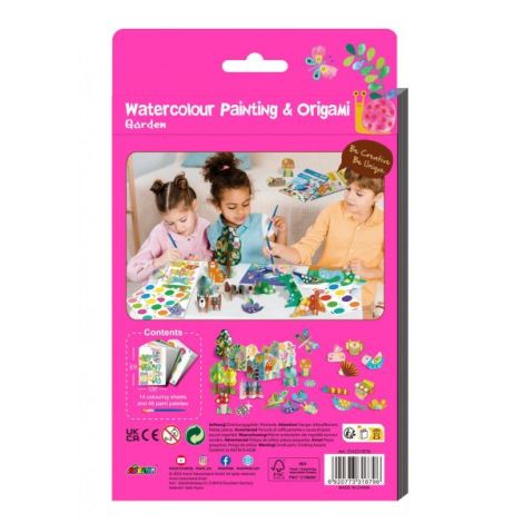 Avenir Set 2in1 Pictura+Origami Gradina - imagine 2