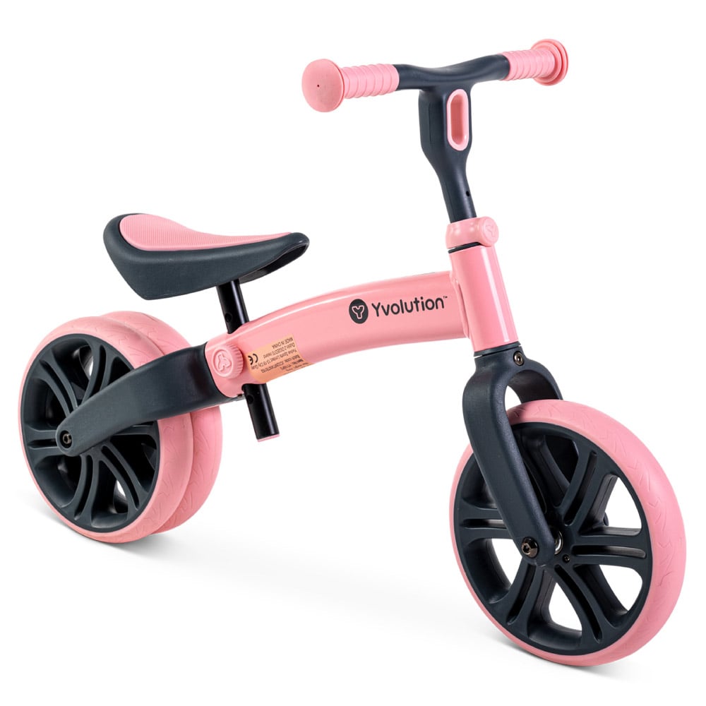 Bicicleta fara pedale Yvolution Y Velo Junior Pink - imagine 5