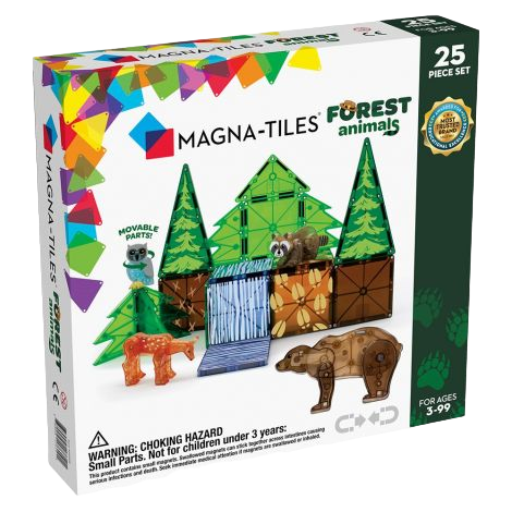 Magna-Tiles Forest Animals - Joc Creativ Magnetic