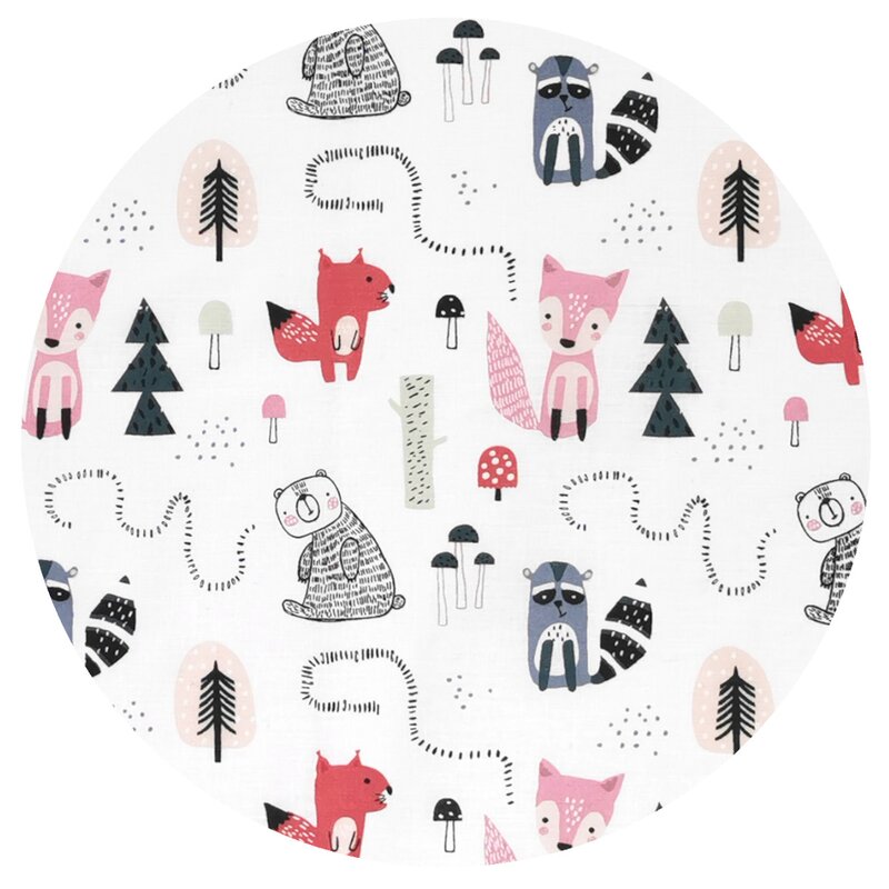 Aparatoare Patut MimiNu Bumbac Design Fox