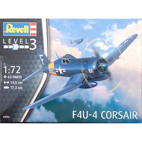 F4U-4 Corsair Revell | Machetă Avion 1:72