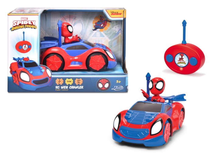 Jada Masinuta RC Spidey Web Crawler 1:24