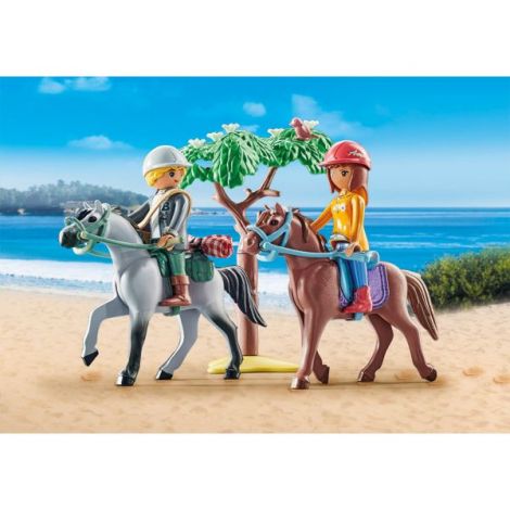 Playmobil Drumetie la Plaja - Aventura Cai Amelia & Ben - imagine 4