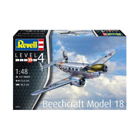 Revell Macheta Beechcraft Model 18 1:48 - imagine 4