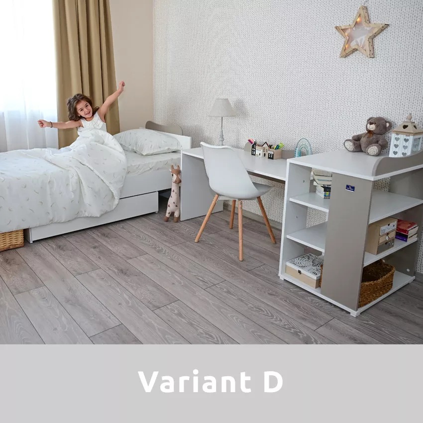 Pat modular Lorelli Multi 5 configurari, White Amber - imagine 6