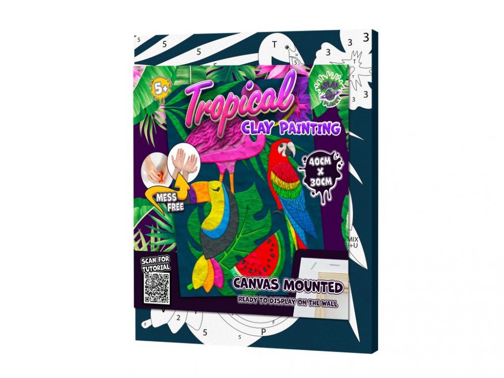 Splat Planet Plastilina Tropical | Modelaj Fără Murdărie