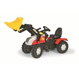 Tractor Rolly Toys Steyer CVT cu cupă