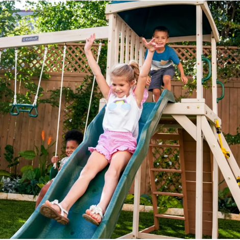 Complex Joacă Cedar Summit cu 3 Leagane - KidKraft - imagine 3