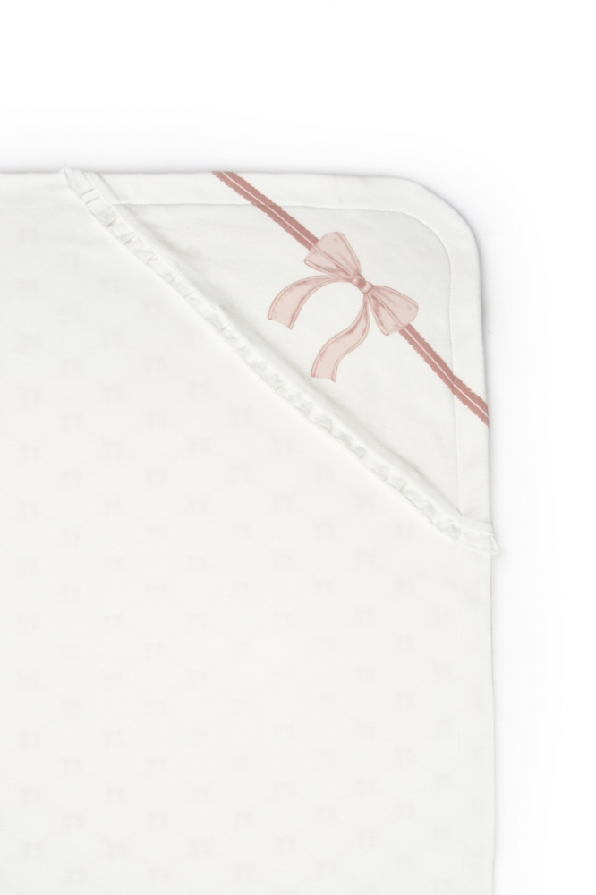 Paturica BabyCosy Bow - Bumbac 100% pentru nou-născut - imagine 2