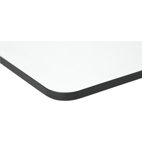 Masa triangulară Moje Bambino Easymove albă - imagine 15