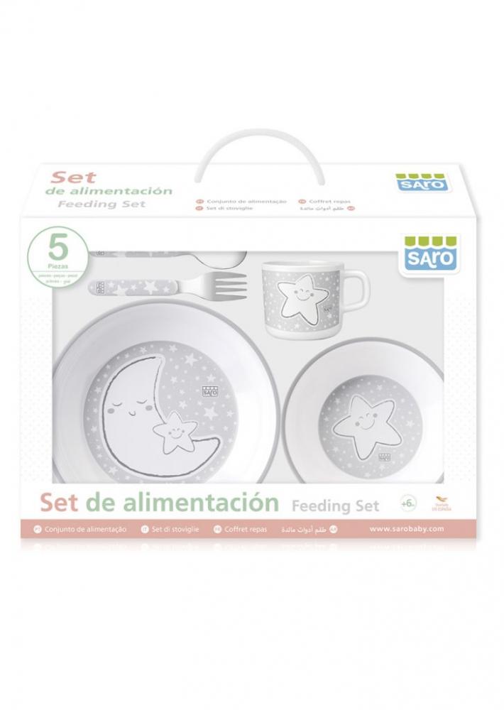 Set de masă 5 piese Stars Saro Baby