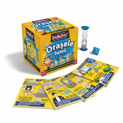 Joc Educativ BrainBox Orasele Lumii - imagine 2