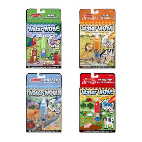 Set 4 Carnete Colorat Apă Magica Melissa & Doug - imagine 6