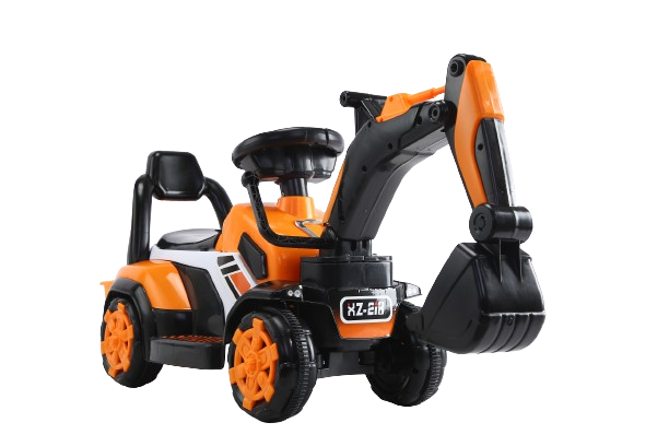 Excavator Hollicy Portocaliu, cu Încărcator Manual