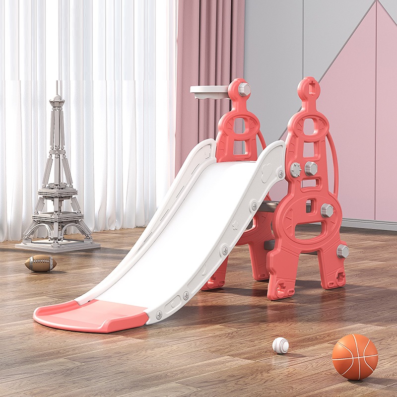 Tobogan Nichiduta Garden Tower Red cu Cos Baschet
