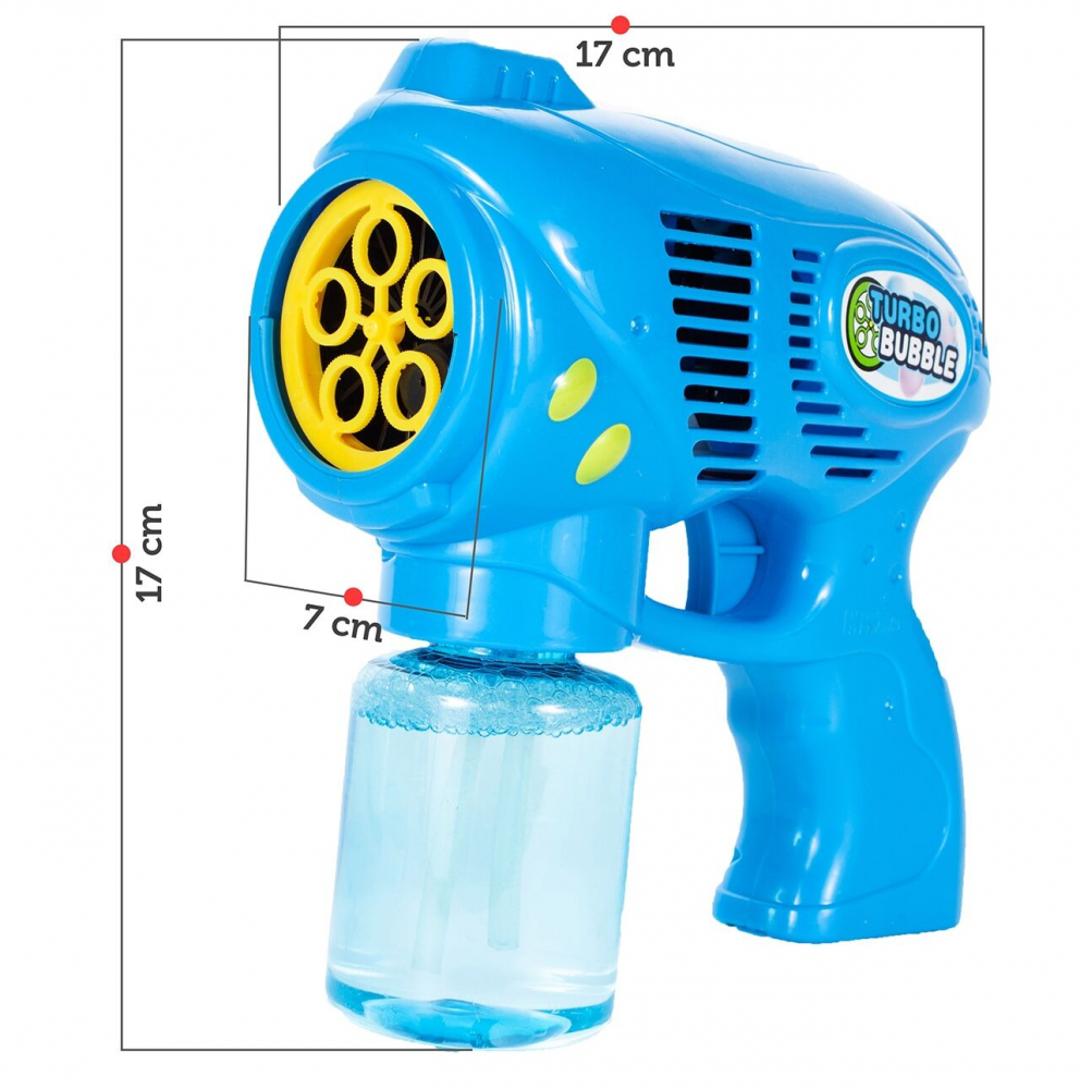 Pistol Baloane Sapun Turbo Bubble Malplay - imagine 3