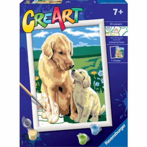 Creart Ravensburger Pictură Catel cu Pui