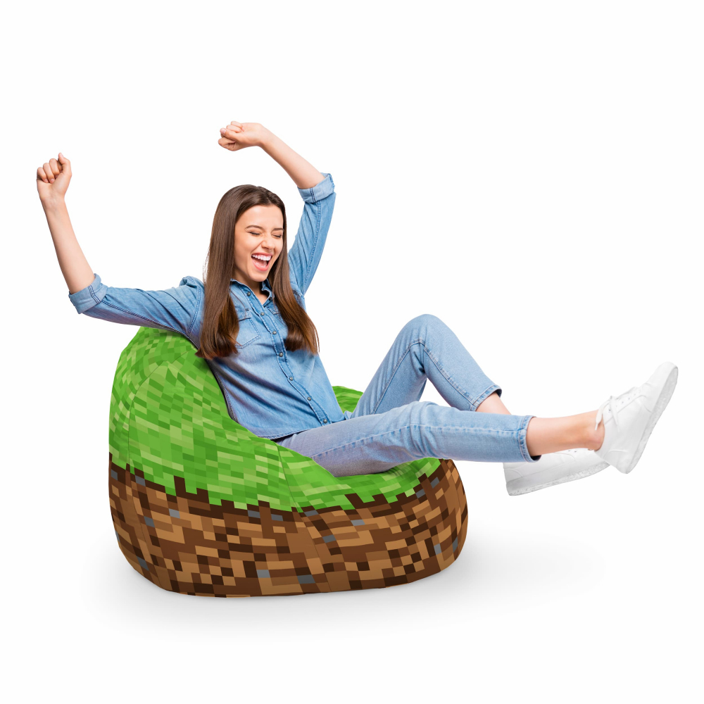 Fotoliu Puf Minecraft XL Updeco - imagine 2