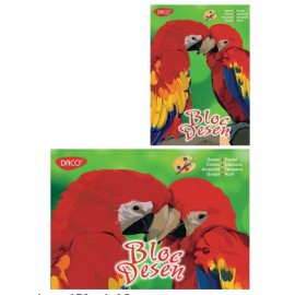 Bloc Desen A4 16 file 170g Daco