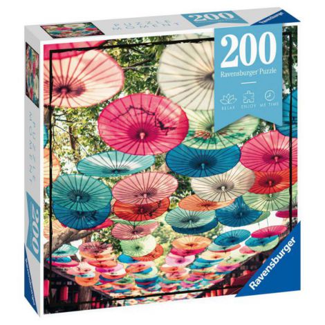 Puzzle Umbrele Ravensburger, 200 piese Premium
