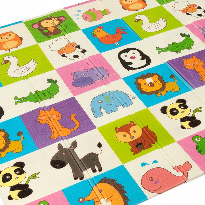 Covoraș Educational Matadi 180x200 cm Animals Road - imagine 6